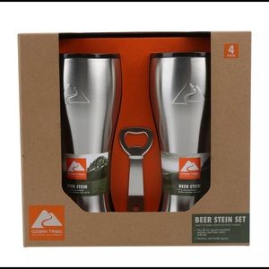Ozark Trail 20 oz Beer Stein Set- Sweat free